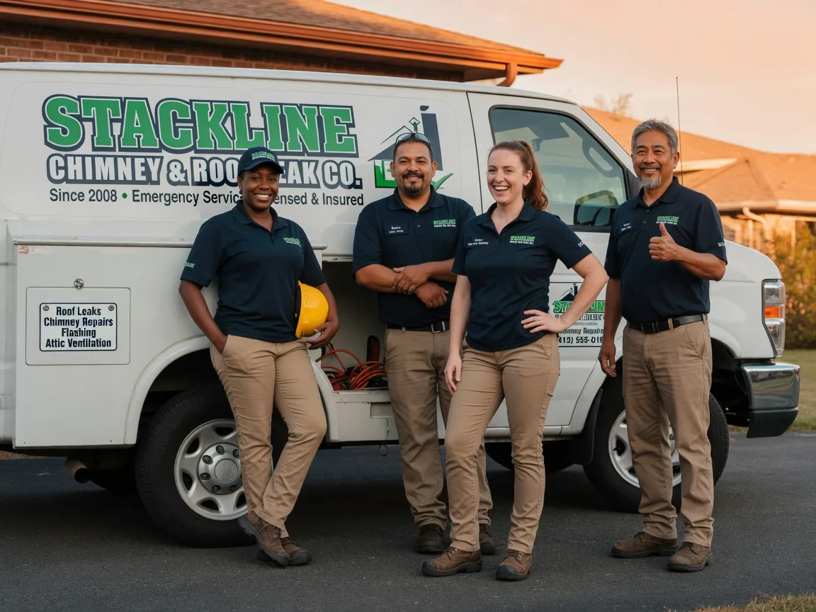 Chimney flashing repair company in Merrill, MI